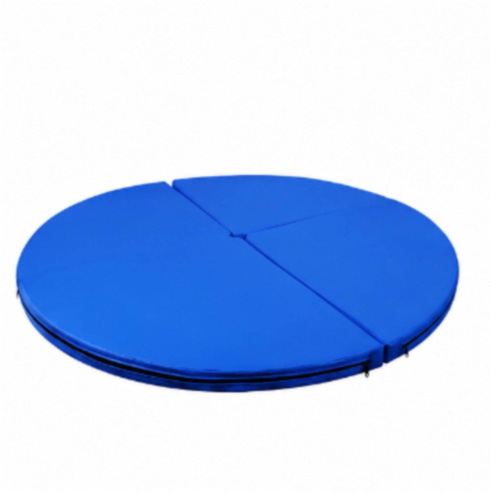 Gymnastics Mat Thick - Round Gymnastics Practice Pad Thick Folding