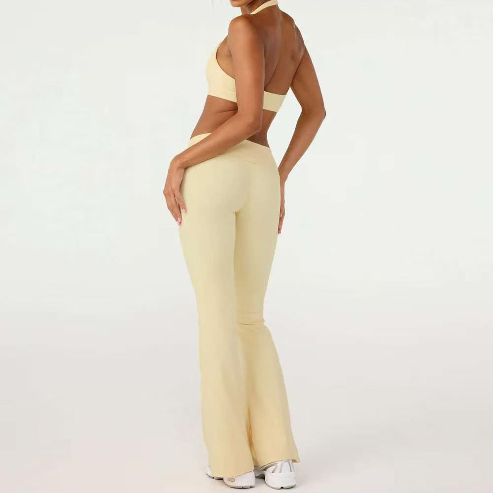Sexy Halter Backless Sports Br - Home Gym Set 评论和价格