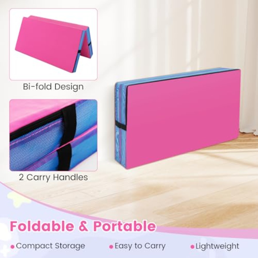 Home gym mat for aerobics yoga - Gymnastics Mat Thick 评论和价格