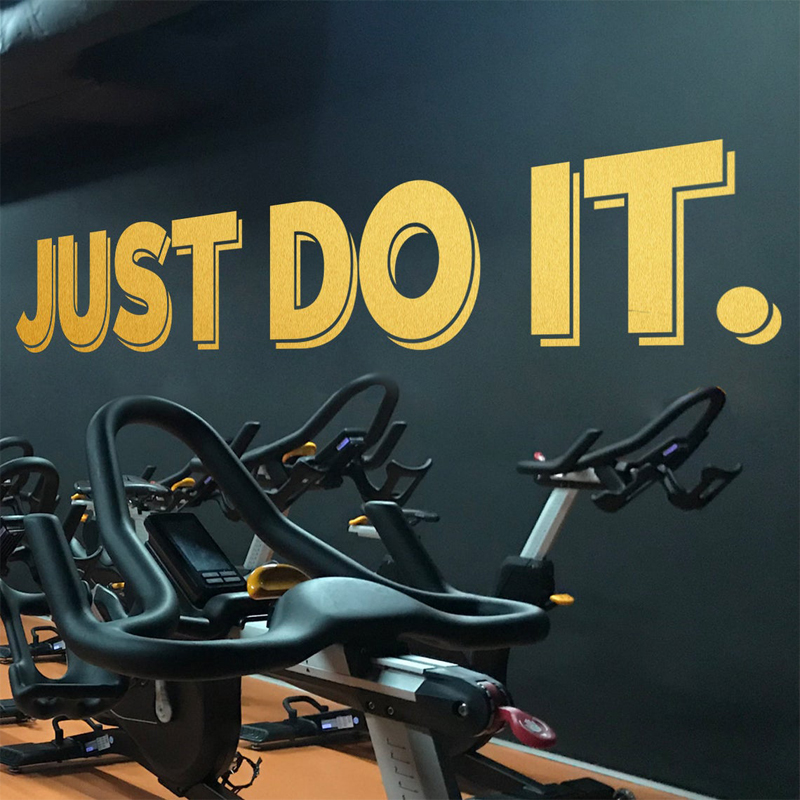 Quotes Gym Design Wall Sticker - Home Gym Design Ideas 评论和价格