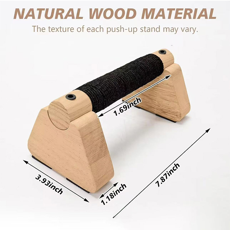 Wooden Push up Stand Russian P - Push Up Stand Bar 评论和价格