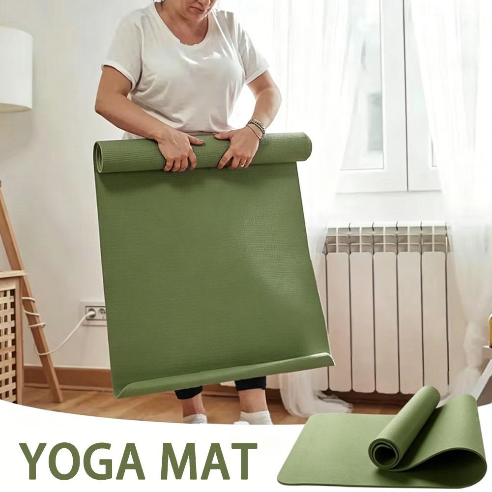 Thick Yoga Mat Anti-skid Sport - Gymnastics Mat Thick 评论和价格